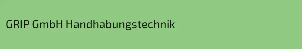 GRIP GmbH Handhabungstechnik